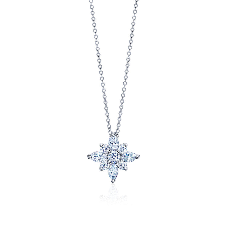 Kwiat Star Large Pendant with Diamonds