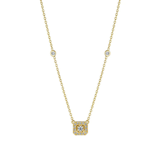Art-Deco Diamond Necklace