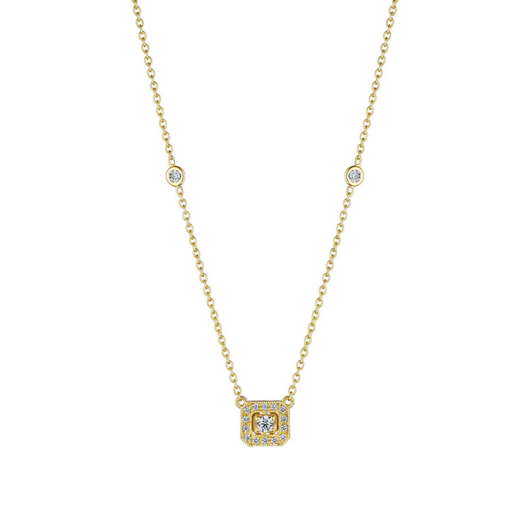 Art-Deco Diamond Necklace