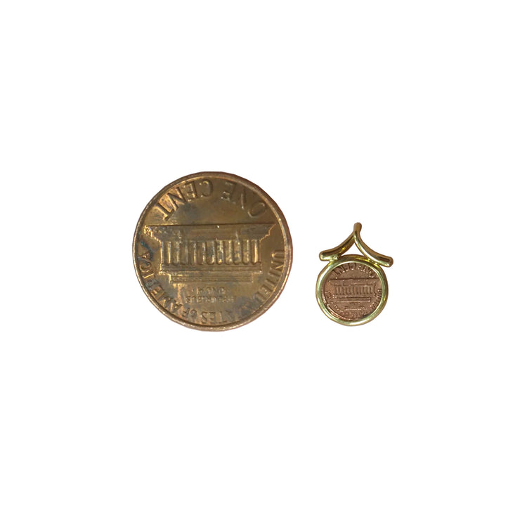Mini Commemorative Lincoln Penny Pendant