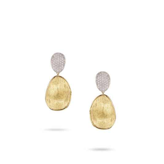 Diamond Lunaria Earrings