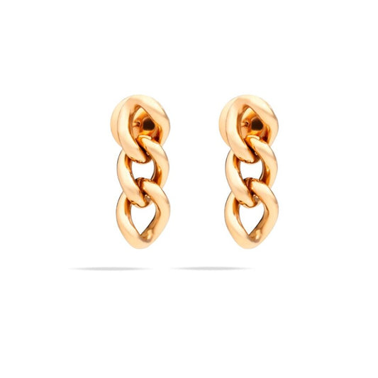 18k Rose Gold Catene Earrings