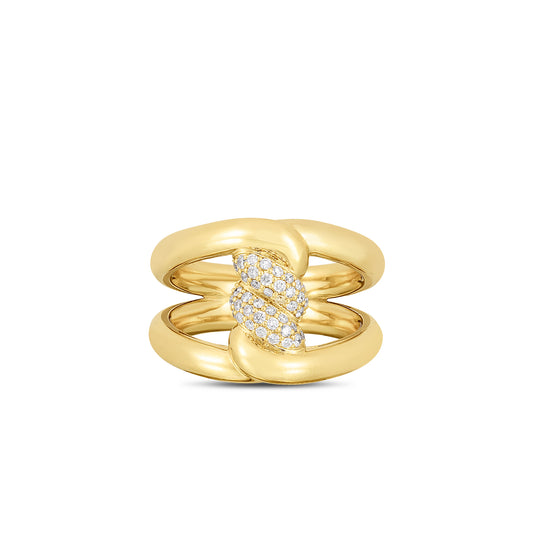 Diamond Cialoma Twist Ring