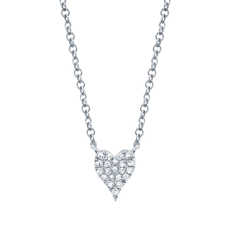 Diamond Mini Heart Necklace