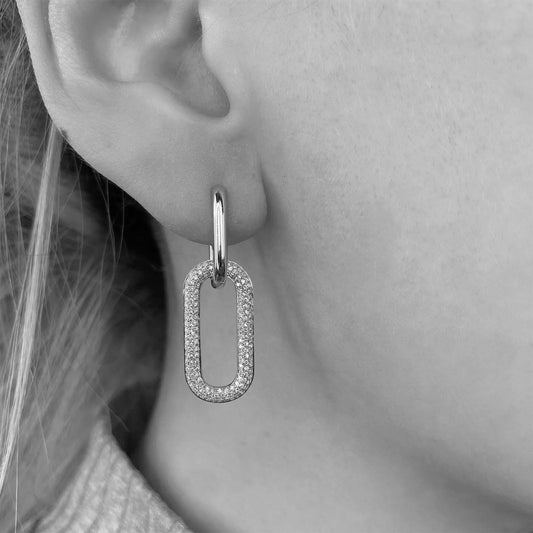 Diamond Pavé Earrings