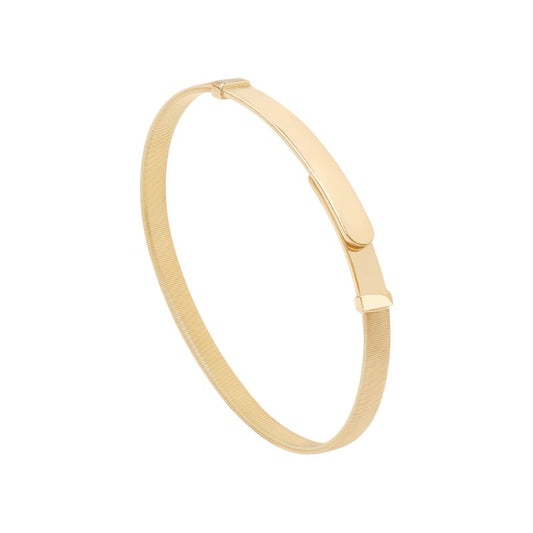 18K Yellow Gold Masai Coil Bangle Bracelet