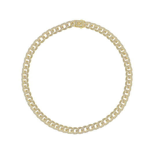Lab Grown Diamond Linking Chain Necklace