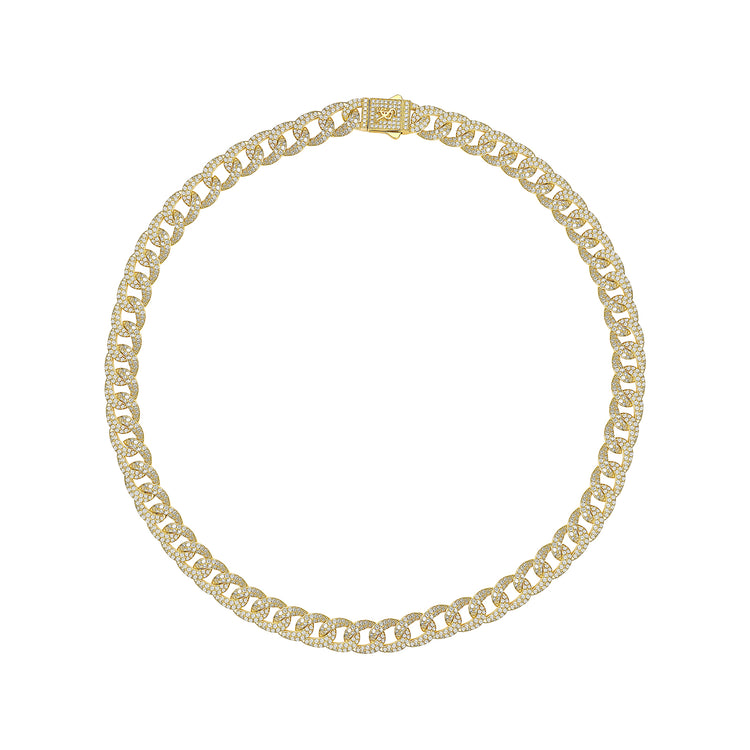 Lab Grown Diamond Linking Chain Necklace