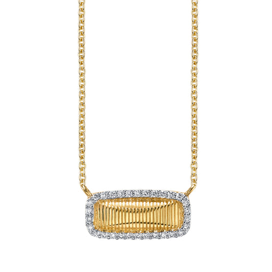 The Samantha Necklace with Diamonds