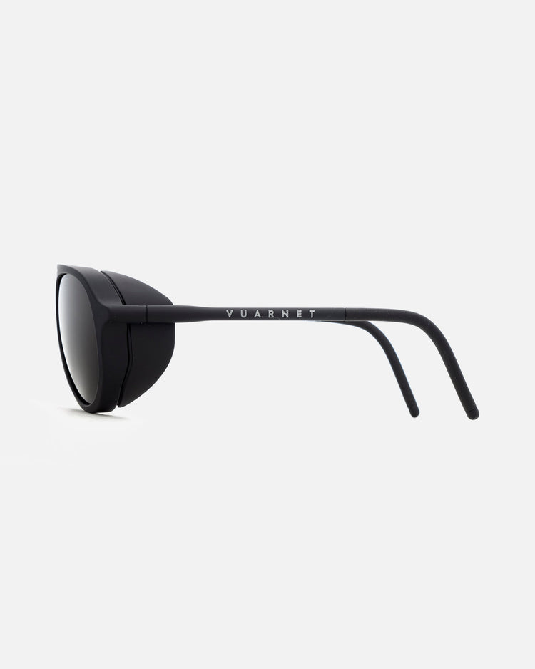 Matte Black Frame Eclipse Lenses Ice 1709 Sunglasses