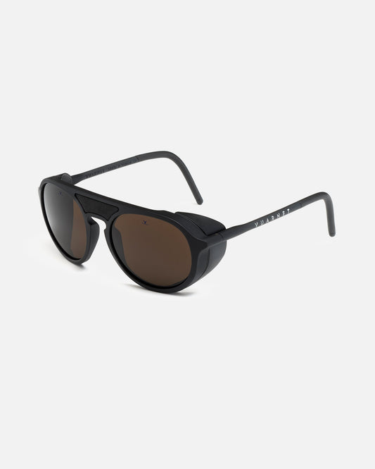 Matte Black Frame Eclipse Lenses Ice 1709 Sunglasses