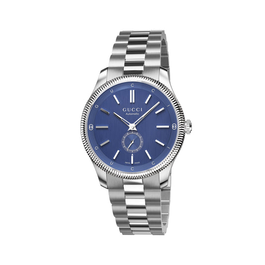 G-Timeless Blue Dial Stainless Steel Watch 40mm