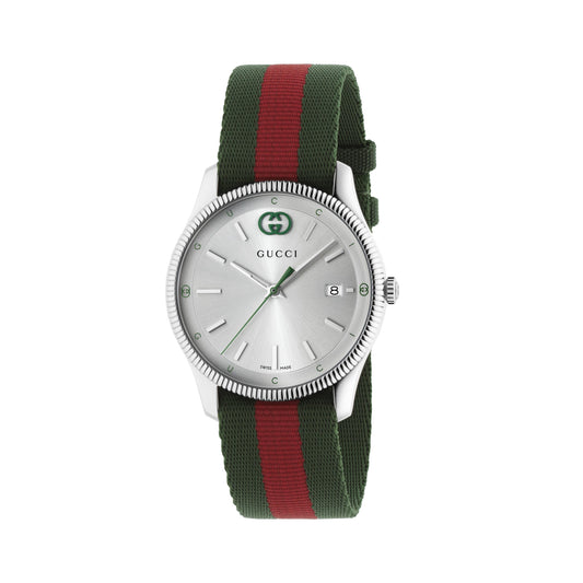 G-Timeless Quartz Silver Dial Ladies Watch