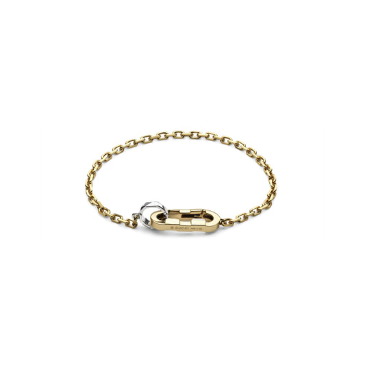 Gucci Link To Love 18K Yellow & White Gold Bracelet