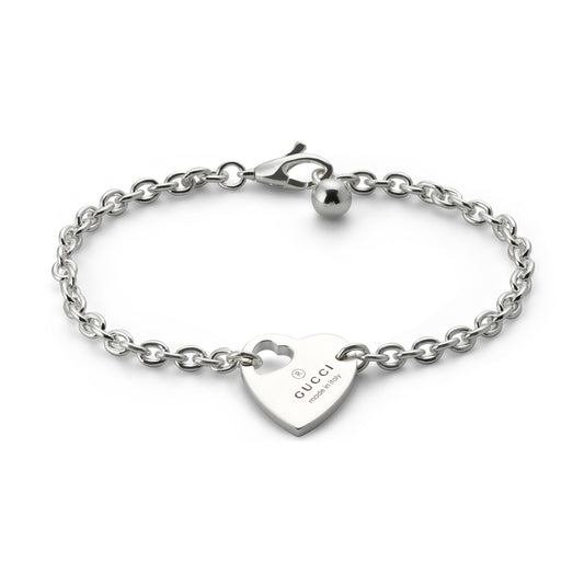 Trademark Chain Bracelet with Charm