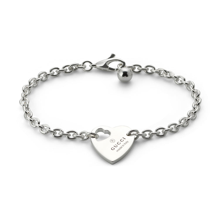 Trademark Chain Bracelet with Charm