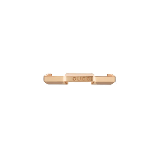 18K Rose Gold Link to Love Ring