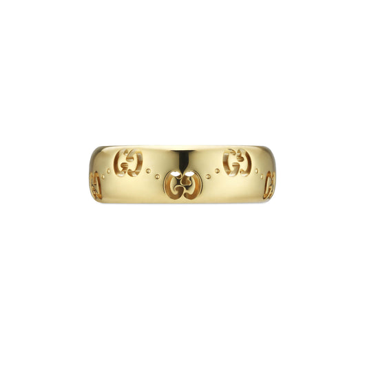 Icon GG 18K Yellow Gold GG Thin Ring