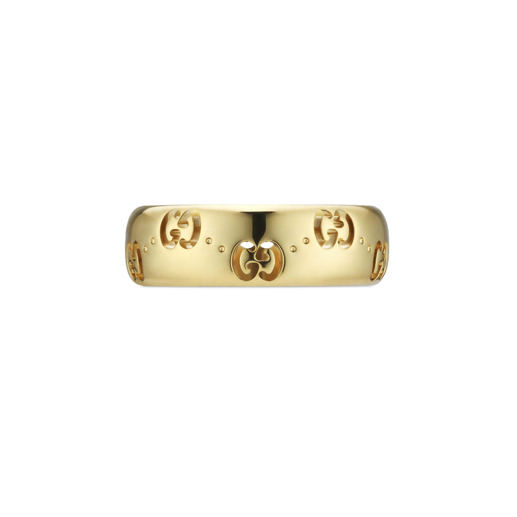 Icon GG 18K Yellow Gold GG Thin Ring