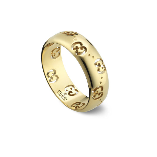 Icon GG 18K Yellow Gold GG Thin Ring