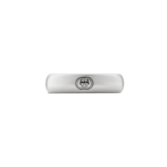 Blind for Love 5mm Sterling Silver Band Ring