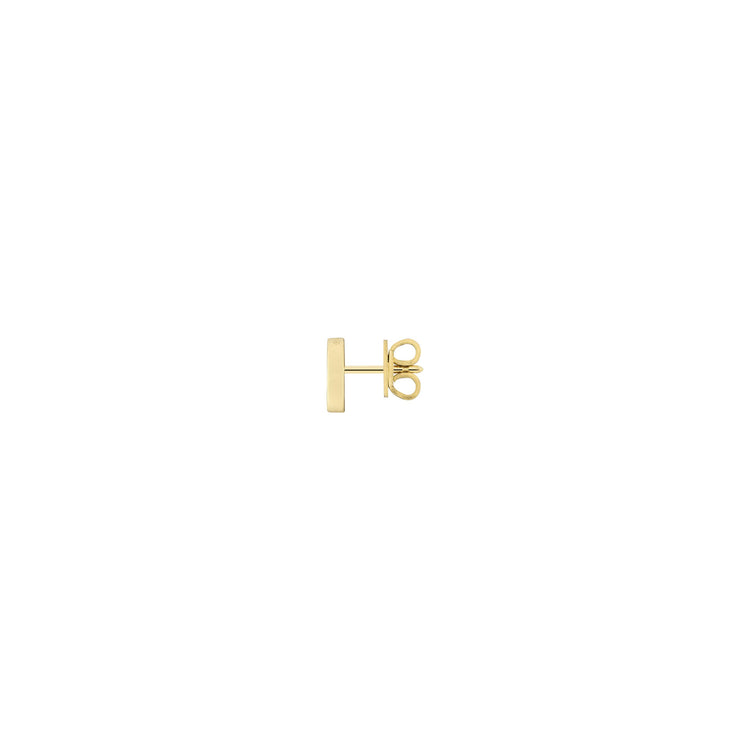 Gucci Interlocking 18k Yellow Gold Stud Earrings