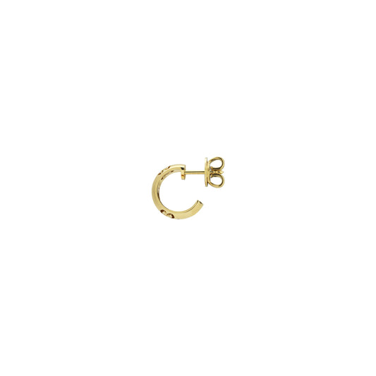 Icon 18k Yellow Gold 6mm Hoop Earrings