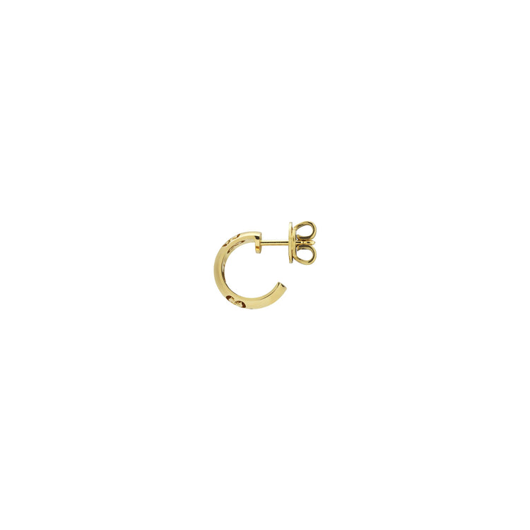 Icon 18k Yellow Gold 6mm Hoop Earrings