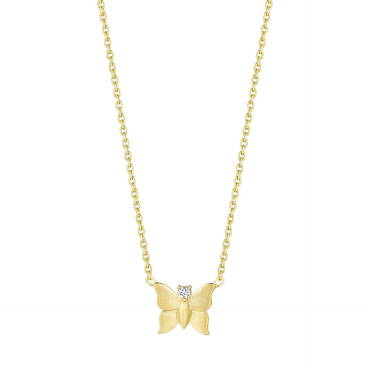 Mini Petite Penny Butterfly Necklace