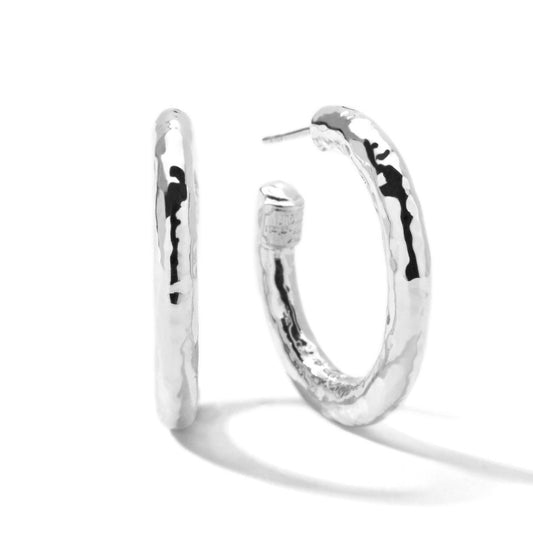 Classico Small Hammered Hoops