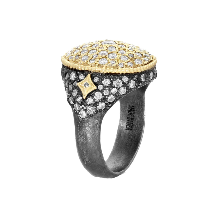 Armenta Old World Signet Ring