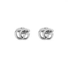 Gucci Silver Marmont GG Cufflinks