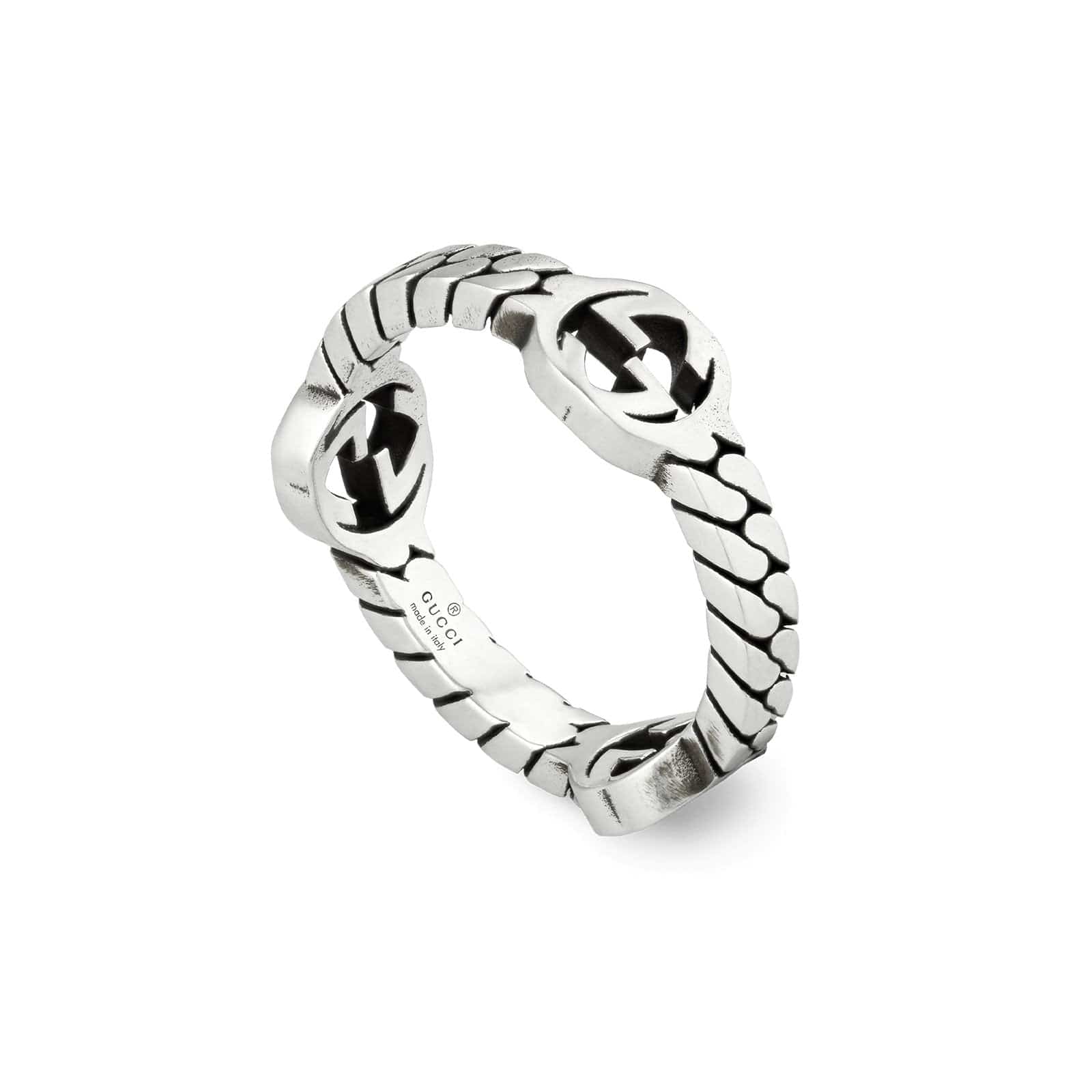 Interlocking G Station Ring by GUCCI | Diamond Cellar Interlocking G Station Ring by GUCCI | Diamond Cellar