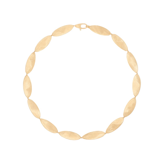 18K Yellow Gold Collar Necklace