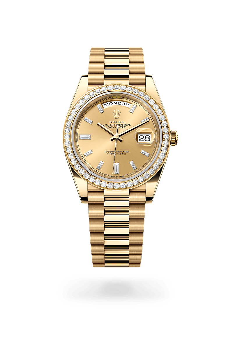 Are rolex watches real gold online