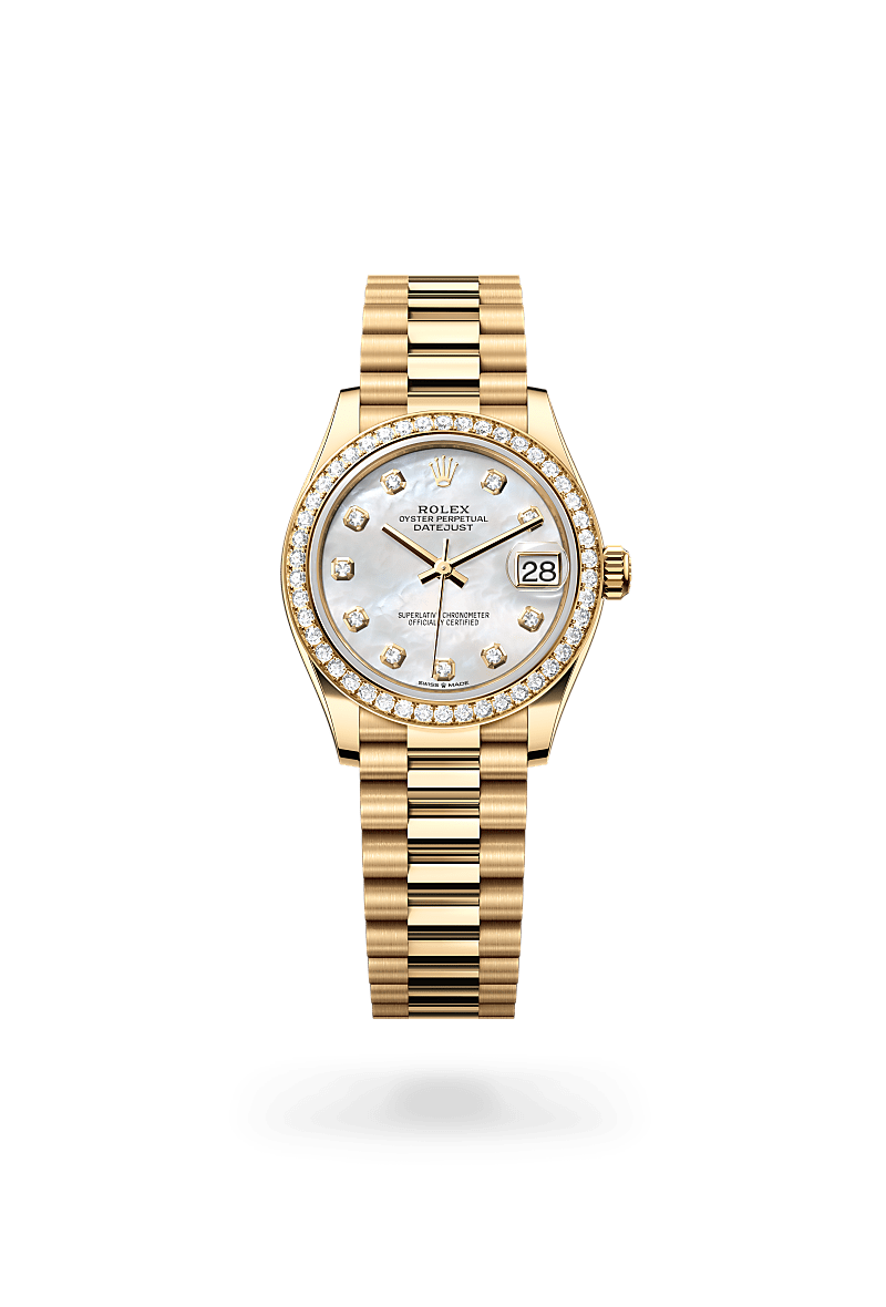 Rolex Gold Watches Diamond Cellar