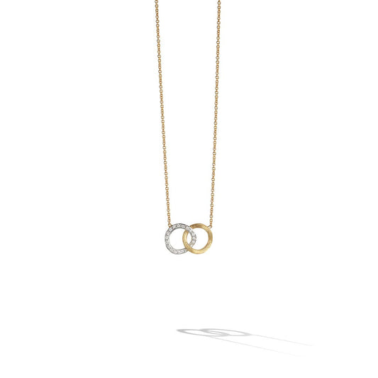 Diamond Delicati Circle Link Necklace