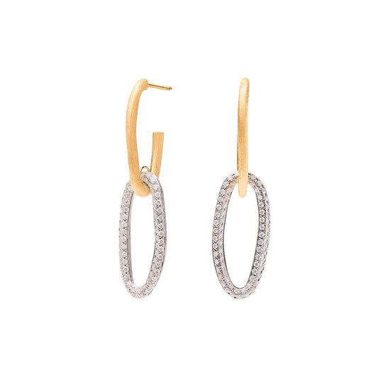 Diamond Jaipur Link Earrings
