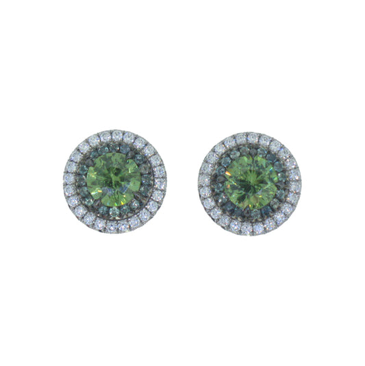 Platinum Diamond Earrings