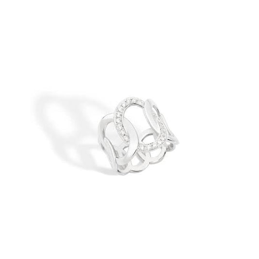 18k White Gold Brera Ring