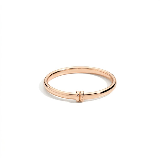 18k Rose Gold Iconica Bangle Bracelet