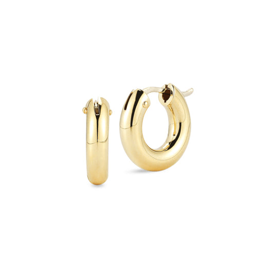 18k Yellow Gold Perfect Hoops
