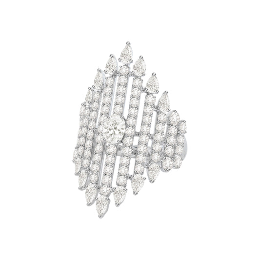 Jewels Diamond New World Line Tassel Ring