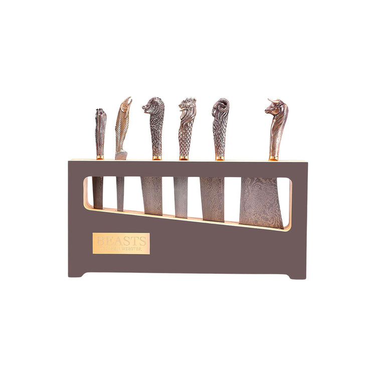 Beasts Knife Set with Block