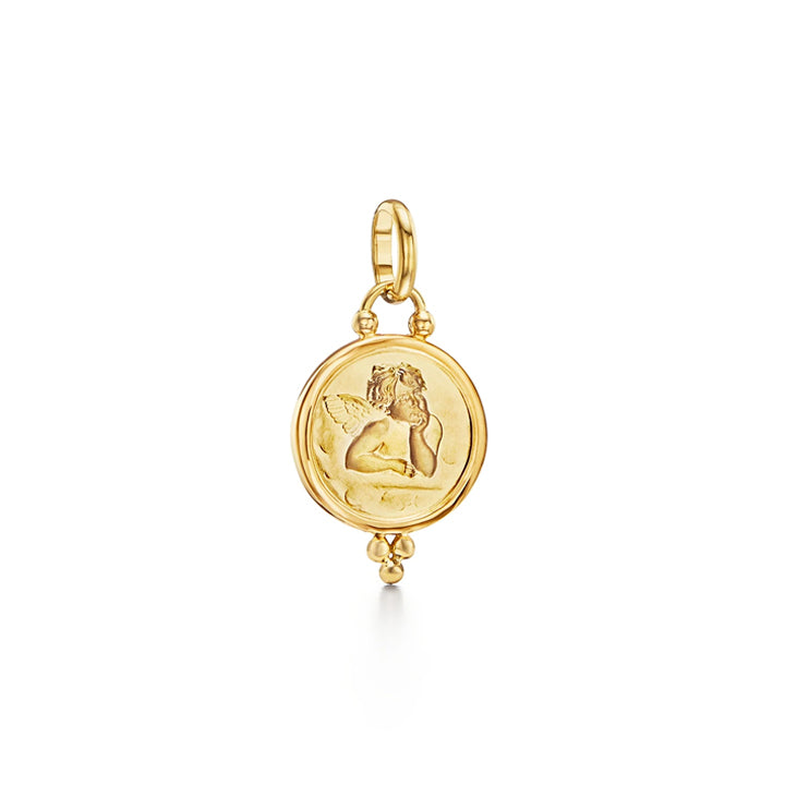 18K Angel Pendant
