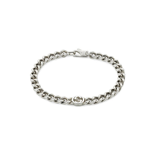STSLVR GUCCI INTERLOCKING GG BRACELET