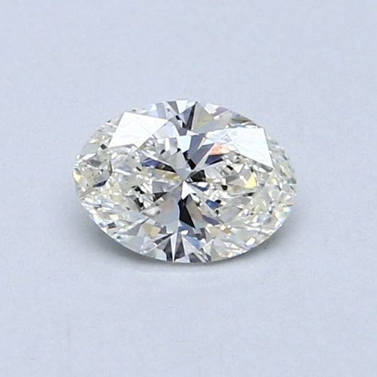 0.50 Carat J SI1 Oval Diamond - OMD- Diamond Cellar