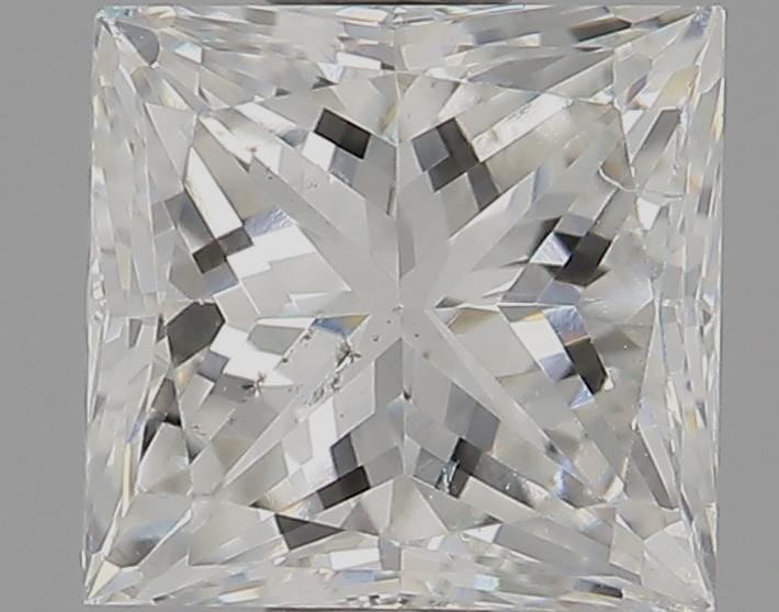 0.57 Carat H SI1 Princess Cut Diamond - STORE- Diamond Cellar