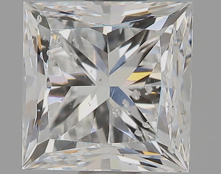 0.69 Carat F SI1 Princess Cut Diamond - STORE- Diamond Cellar