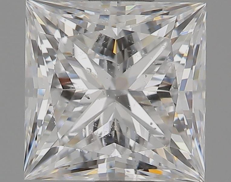 0.70 Carat D SI2 Princess Cut Diamond - DIAHO- Diamond Cellar